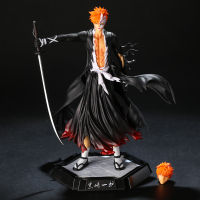 BLEACH: พันปีเลือดสงคราม Kurosaki Ichigo สะสมรูปปั้นรูปแบบของเล่น