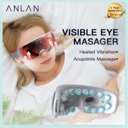 ANLAN Máy Massage Mắt Cao Cấp Máy Mát Xa Mắt Bằng Điện Máy Mát Xa Mắt Rung