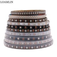 1m 2m 3m 4m 5m WS2812B WS2812 Led Strip,144PixelsLedsm Individually Addressable Smart WS2812 IC RGB Led Strip DC5V