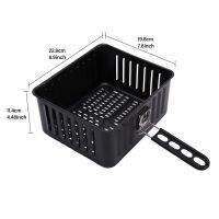 ][[ Rectangular Air Fryer Basket With Handle 6L/203Oz Fry Bracket Compatible With Gowisecosori Air Fryer Accessories