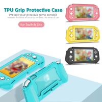 เหมาะสำหรับ Nintendo Switch Lite ฝาครอบผิวนอกเนื้อนิ่ม TPU กันรอยขีดข่วน/กันฝุ่นเหมาะสำหรับอุปกรณ์เสริมสวิตช์ NS Lite