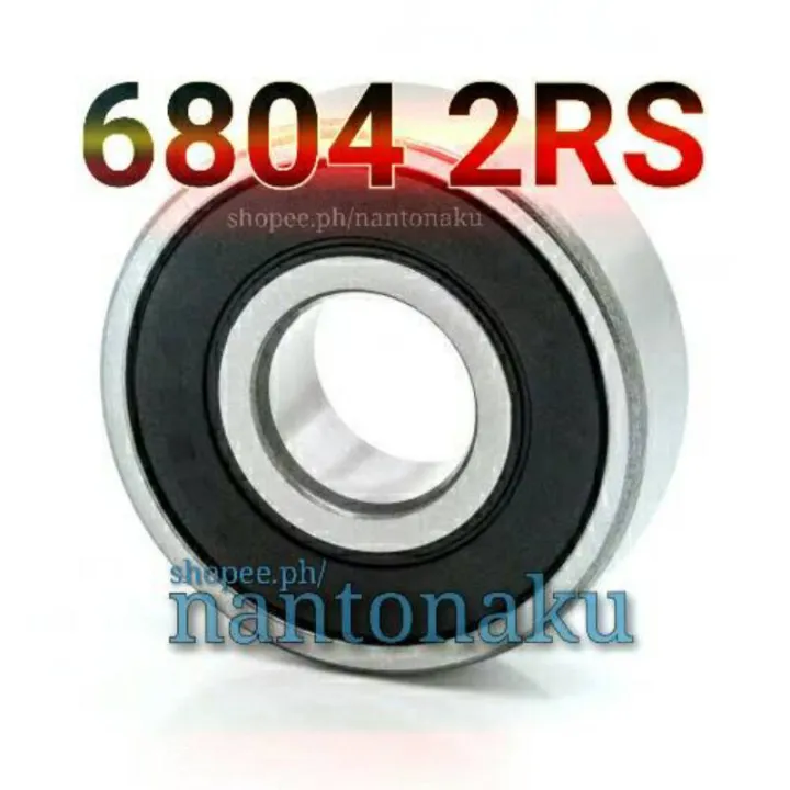 Ball Bearing 6804 2RS DD Double Rubber Seal | Lazada PH