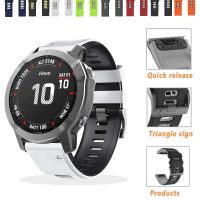 [ladies jewelry]20 22 26มม. ซิลิโคน QuickFit สายนาฬิกา ForFenix 7S 7 7X 6S 6 6X5X 5 5S Plus 3HR Quick ReleaseBracelet