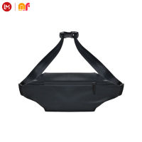 Xiaomi Mi Sports Fanny Pack Black 2.25L ผ้ากันน้ำ กระเป๋าคาดเอว กระเป๋าสะพายข้าง กระเป๋าสะพาย กระเป๋าคาดหน้าอก กระเป๋าเป้กันน้ำ