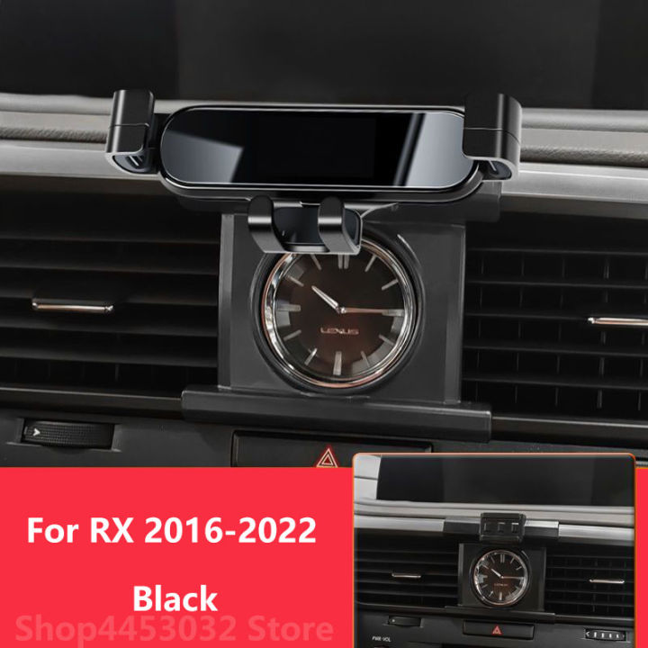 สำหรับ-lexus-rx-330-350-300-400h-2022-2021-2020การหมุน360องศาที่จับโทรศัพท์มือถือรถยนต์กระจกมองหน้ารถยนต์อุปกรณ์หนีบ