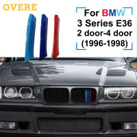 3ชิ้นกีฬา ABS สำหรับ1990-1995 1996-1998 BMW E36 3ชุดอุปกรณ์เสริมกระจังหน้ารถยนต์คลิปแถบคิ้วประสิทธิภาพการทำงาน