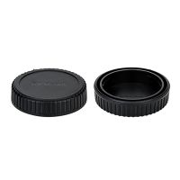 JJC L-RCRF Camera Body Cap &amp; Rear Lens Cap for Canon Rf Mount ฝาครอบตัวกล้อง และฝาครอบเลนส์ด้านหลัง (2 ชิ้น) สําหรับ Canon Rf Mount