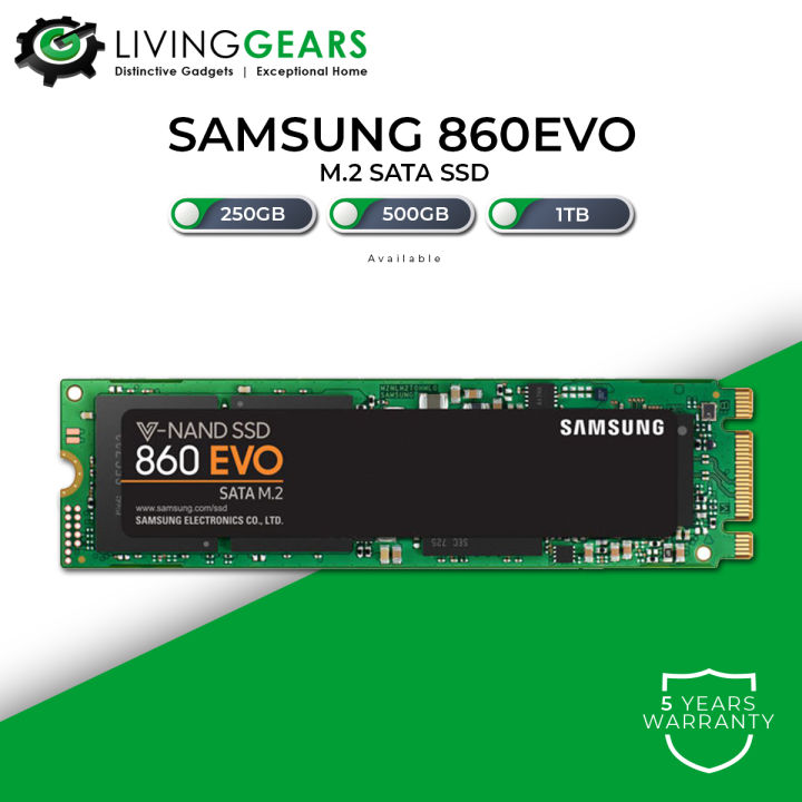 Samsung 860 EVO M.2 ( 250GB / / ) SATA Internal SSD Solid State Drives 📌 | Lazada