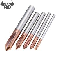 【▼Hot Sales▼】 chenguang Daniu 3 Flutes 90 Degree Altin Coating Hrc55เครื่องบดแชมเฟอร์ตัดเหล็กเจาะทังสเตน2-8มม. เครื่องมือบดปลายใบมีดแกะสลัก