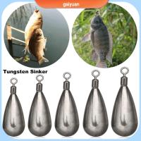 GAIYUAN คุณภาพสูง Quick Release Casting Tear Drop Shot Weights Line Sinkers Hook Connector Sinker ตกปลาทังสเตน