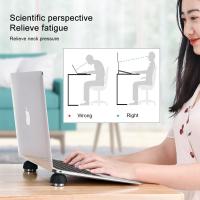 Oatsbasf Laptop Stand Notebook Accessories Laptop Mushroom Holder Foldable Mini Cooler Stand for Pro Air Support cket