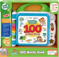 [คูปองลดเพิ่ม+เงินคืน] Leap Frog  Learning Friends100 Words Book ของเล่น หนังสือ คำศัพท์ ภาษาอังกฤษ วลี เลขาคณิต และอีกหลากหลายตัวเลือก มากกว่า 100 คำ