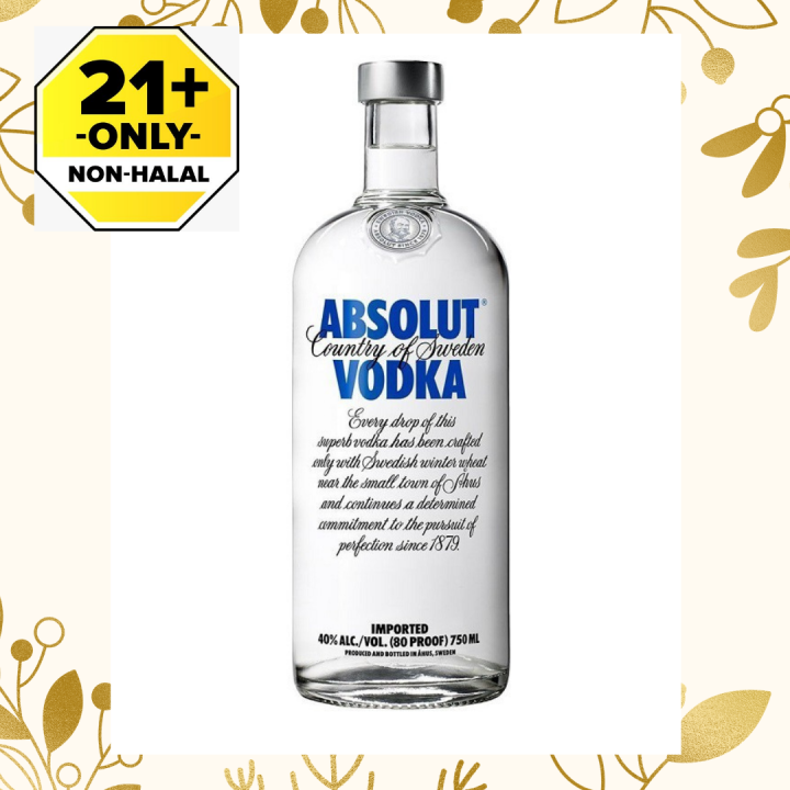 ABSOLUT VODKA 1L | Lazada: Buy sell online Vodka with cheap price | Lazada