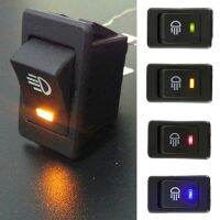 1 Pcs Rocker Switch ASW-17D LED Car Modification Fog Light Switch Warped Plate Boat Headlight 12VDC 35A DPST 4P With LED