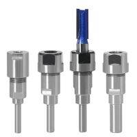 1PC 1/4－6.35MM 6MM 8MM 12MM 1/2－12.7MM Router Bit Extension Rod Collet Engraving Machine เครื่องตัดมิลลิ่งขยายสําหรับไม้