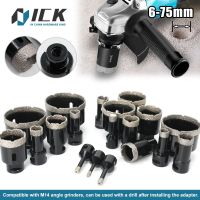 【DT】hot！ M14 Thread Dry Brazed 1PC Drilling Bit Cup Saw Granite Marble Stone Hole Grinder Tools