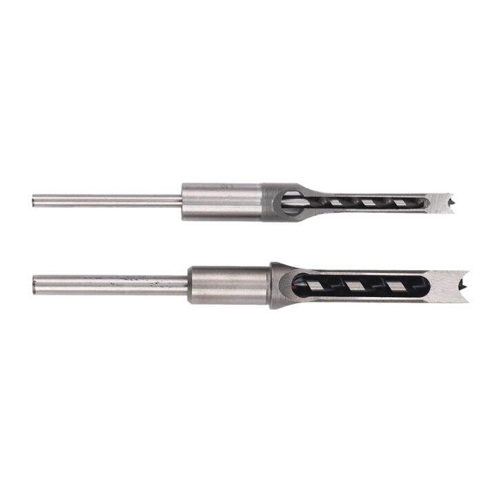 10Mm/16Mm Square Hole Mortiser Drill Bit Mortising Chisel Woodworking
