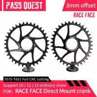 Pass QUEST จานหน้าจักรยาน ทรงกลม แคบ กว้าง 28-38T 3 มม. สําหรับรถจักรยานเสือภูเขา RACEFACE