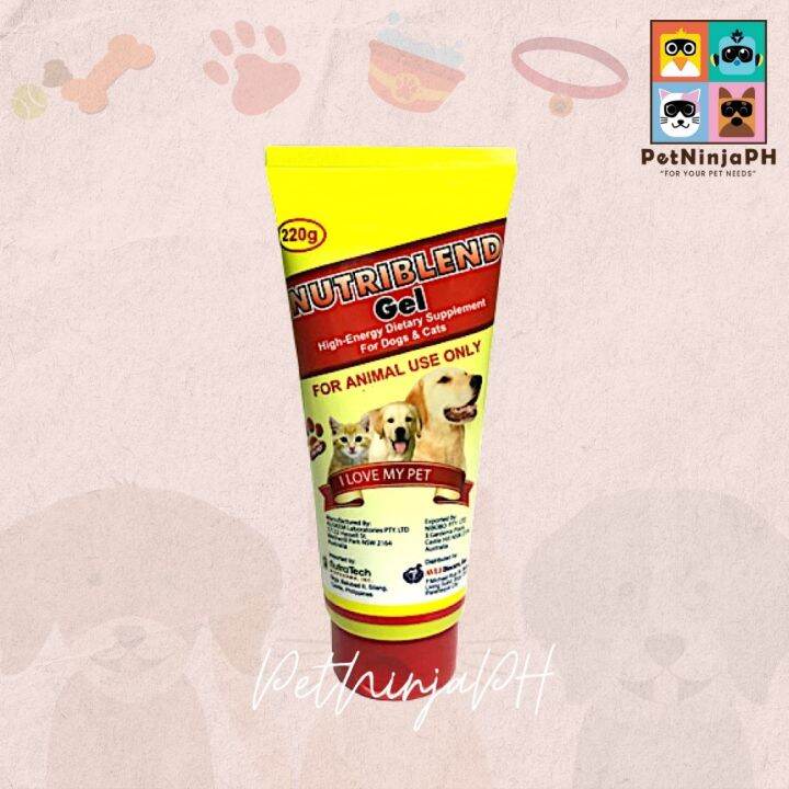 Nutriblend Gel Supplement for Dogs & Cats 220g Lazada PH