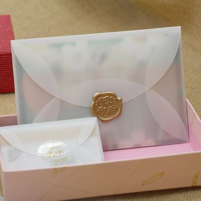【YF】☬✱✌  10pcs/lot  Transparent Envelope Envelopes Translucent Paper Blank Small for Wedding Invitation