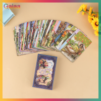 Galaa 2 1กล่องไพ่ทาโรต์หนังสือในภาษาอังกฤษไพ่ทาโรต์แม่มดในชีวิตประจำวันสำหรับผู้เริ่มต้นเกมกระดานเครื่องมือไพ่ทำนายโหราศาสตร์