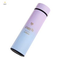 EWYT 500ML สมาร์ท Thermos ขวดน้ำ LED จอแสดงผลอุณหภูมิดิจิตอลกาแฟสแตนเลสความร้อนแก้ว