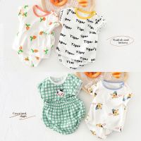 [COD] 2022 summer new baby boys and girls cute cartoon T-shirt fart cool suit