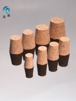 Cork stopper test tube stopper bottle stopper beer red wine bottle stopper conical stopper 11 13 15 17 19 22 25mm