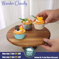 Wander Cloudly Wood Cake Stand แท่นสูงสำหรับเค้กพายขนมฉลองตาราง