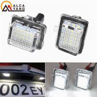 2Pcs/A Set Car LED Number License Plate Light For Mercedes-Benz W204 W204 5D W212 W216 W221 CanBus No Error Turn Signal 12v