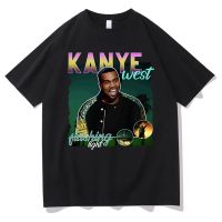 Kanye West Hip Hop Oversized Tshirt Men Fashion Casual Harajuku Trend T-shirts Summer Man Tops Mens Streetwear XS-4XL-5XL-6XL