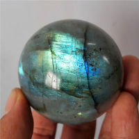 NATURAL ladorite Crystal Sphere Ball Madagascar