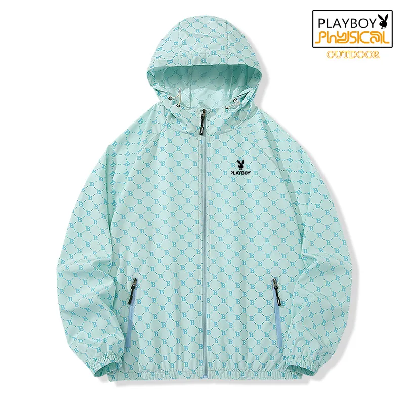 Playboy reflective print anorak on sale jacket