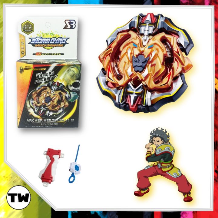 [Ready Stock] Beyblade Burst / SB / B115 / Archer / Hercules / 13.Et ...