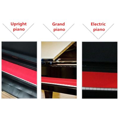 ‘【；】 Flannel Piano Keyboard Anti-Dust Cover Cloth For Any 88 Key Piano Cleaning Care