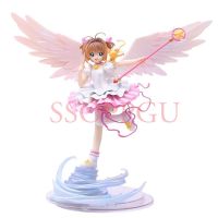 Kotobukiya ฟิกเกอร์ชุดคอสเพลย์card Captor Sakura 27ซม. Kero-Chan Kinomoto Sakura ขนาด1/7ของสะสมอะนิเมะชุดสะสมแบบจำลองตุ๊กตาของขวัญ