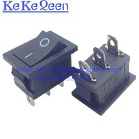 20PCS/LOT Ship Type Switch 15x21mm 3PIN SPST ON/OFF Boat Rocker Switch 6A/250V 10A/125V 15X21