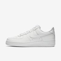 2023 Force 1 Low Triple White รองเท้าผ้าใบลําลอง เหมาะกับการวิ่ง