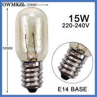 OWMXZL สกรูขนาดเล็กแคระ หลอดไฟตู้เย็นทังสเตน แสงสีขาว ขั้วต่อ E14 โคมไฟ LED ตู้เย็น 2023 15W คะ ไฟในตู้เย็น บ้านในบ้าน