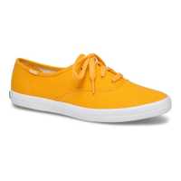 Keds รุ่น Champion Seasonal Solid รองเท้าผ้าใบ ผู้หญิง สี MUSTARD - WF62904