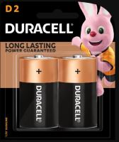 Duracell D LR20/MN1300 Alkaline Battery ของแท้ Duracell D รับประกันศูนย์ไทย  จำนวน 1 แพค-2ก้อน-สินค้าพร้อมส่ง