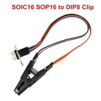 rogrammer Testing Clip SOP16 SOP SOIC 16 SOIC16 Pin IC Test Clamp SOP16 to DIP8 Flash Clip for 25 series RT809F TL866CS TL866A Calculators