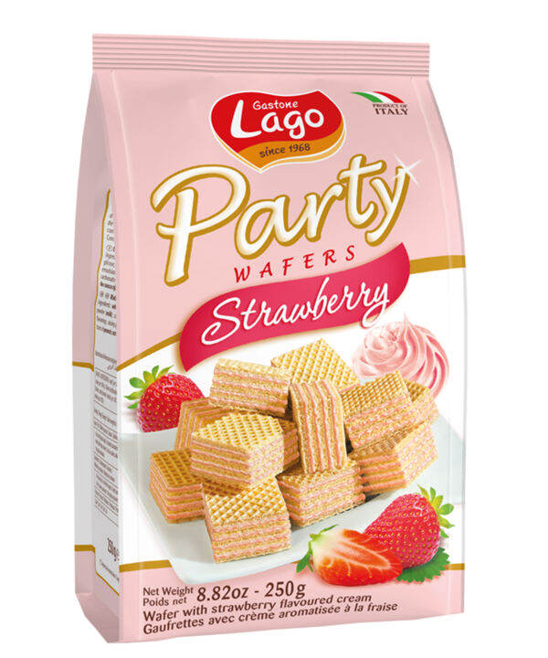 Gastone Lago Strawberry Party Wafers 250g Lazada Ph 0345