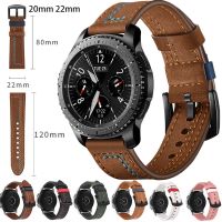 22 20mm Leather Strap For Samsung Galaxy Watch 5/4 Classic 44mm 40mm 46mm 42mm Smartwatch Bracelet Galaxy Watch 5 pro 45mm Bands