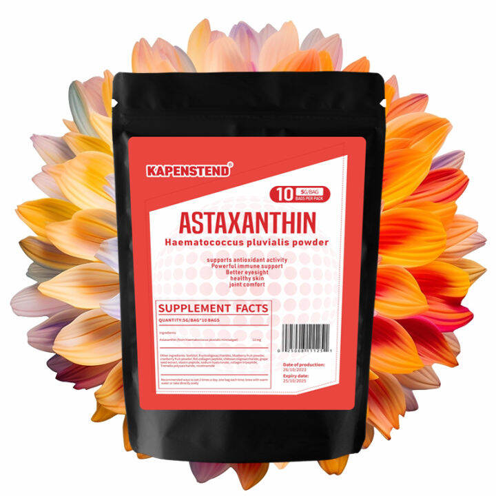 Astaxanthin Improve eye, joint, skin health and increase energy