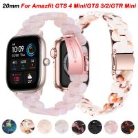 20Mm Bracelets For Xiaomi Amazfit GTS 4 Mini 2 Smartwatch Band Strap For Huami Amazfit GTR Mini/42Mm/Bip 3 U Pro Resin Correa