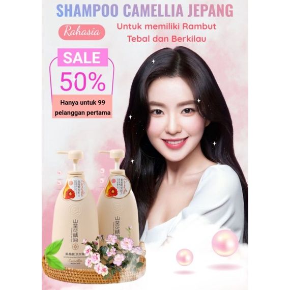 CAMELLIA Sakura shampoo japan original, sakura japanese shampoo hair ...