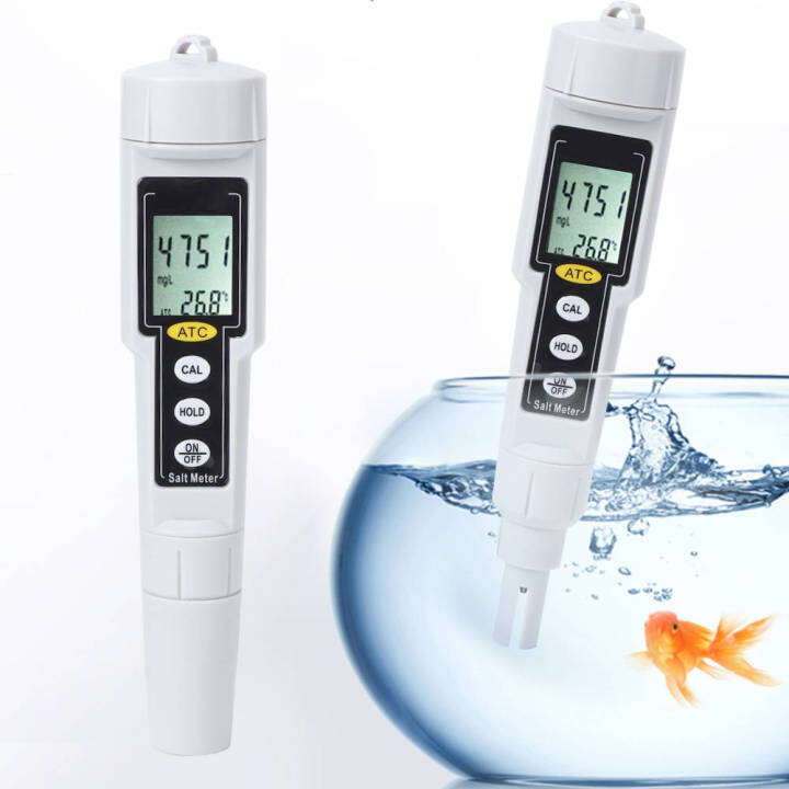 เครื่องวัดอุณหภูมิความเค็ม-salinity-tester-digital-salinity-meter-marine