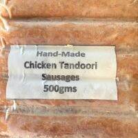 500g Chicken Tandoori Sausages.-  A nice blend of Indian Spices (Turmeric, Coriander, Cumin) to complement the chicken.