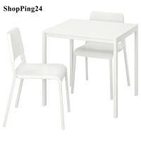 โต๊ะกาแฟ โต๊ะทานอาหาร โต๊ะและเก้าอี้ 2 ตัว TABLE COFFEE TABLE DINING MOLTOPR  Table and 2 chairs 75x75 cm